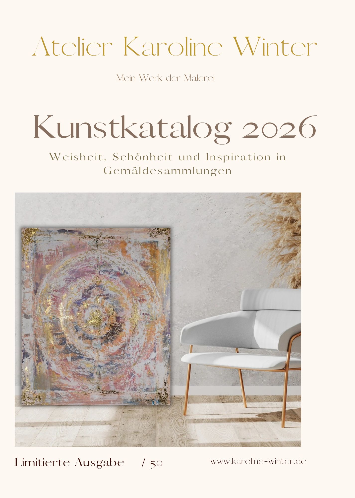 Titel Katalog und Preisliste My Work of Art